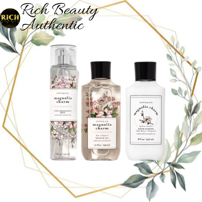 Magnolia charm - fullsize xịt thơm toàn thân body mist bath & body works usa