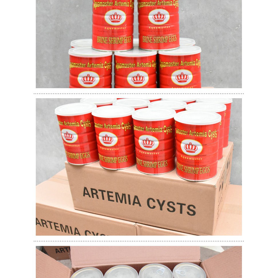 🐠 Artemia Lon Đỏ - Trứng Atermia Ấp Nở(25gr)