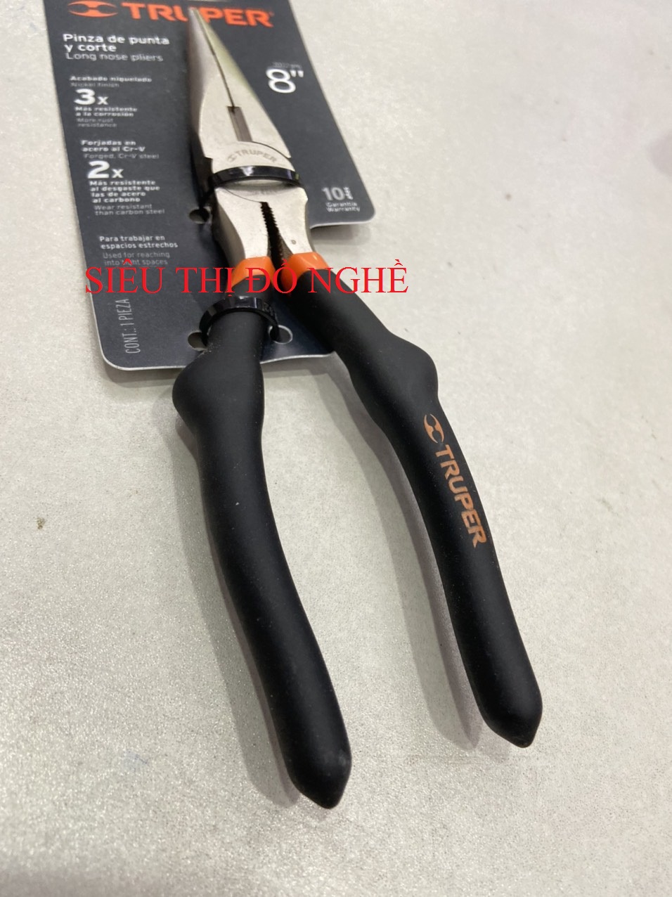 Kềm nhọn 203mm truper 17310