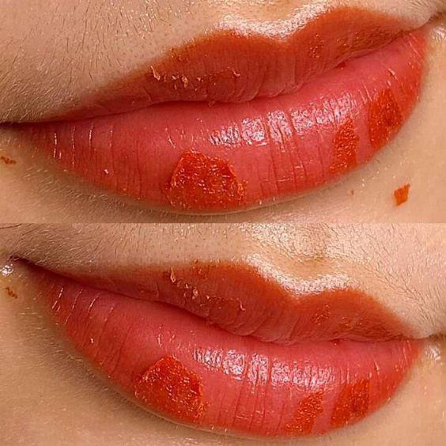 Mặt Nạ Môi Không Hình Dùng Trong Phun Xăm