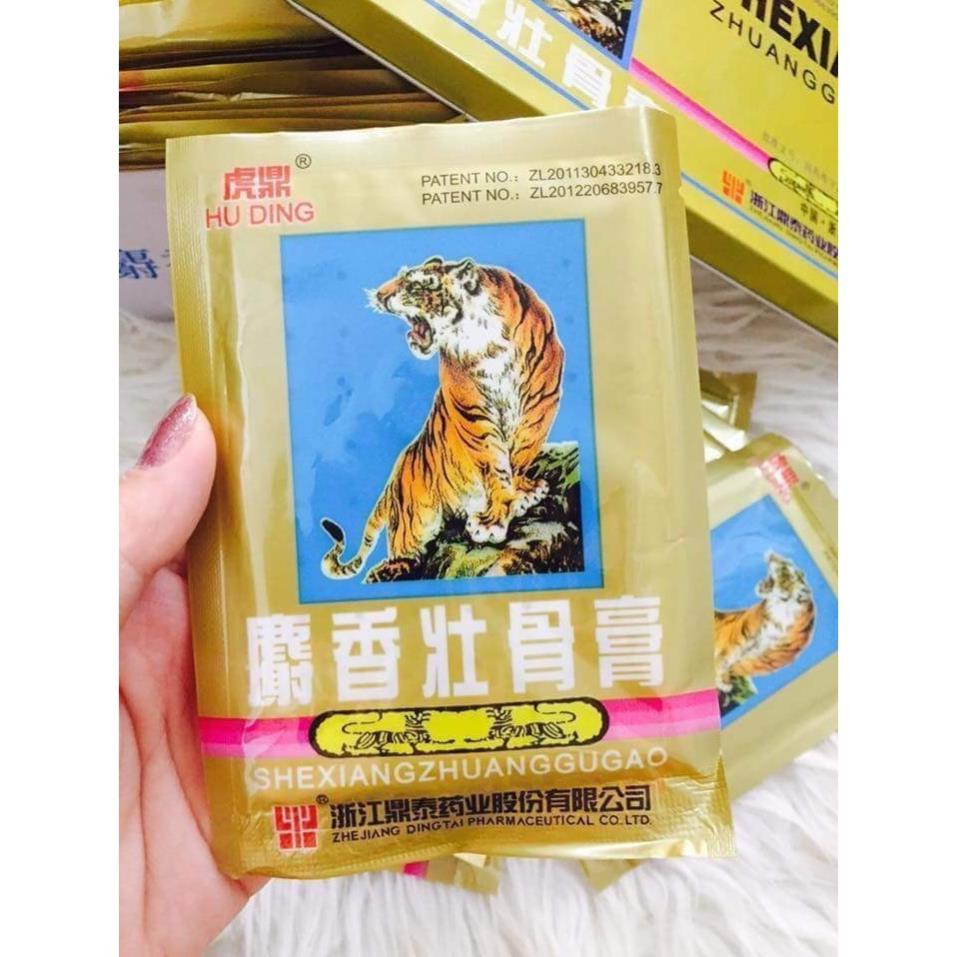 Bịch Cao Dán Con Cọp ( Cao Tráng Cốt Chỉ Thống Xạ Hương ) Chăm Sóc Chấn Thương