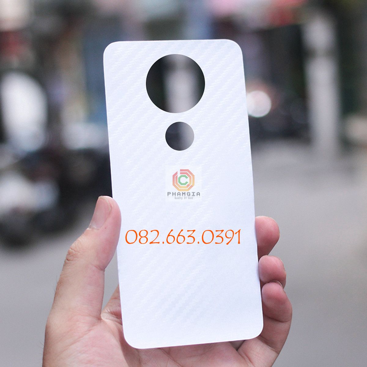Miếng dán mặt lưng skin carbon Nokia 7.2