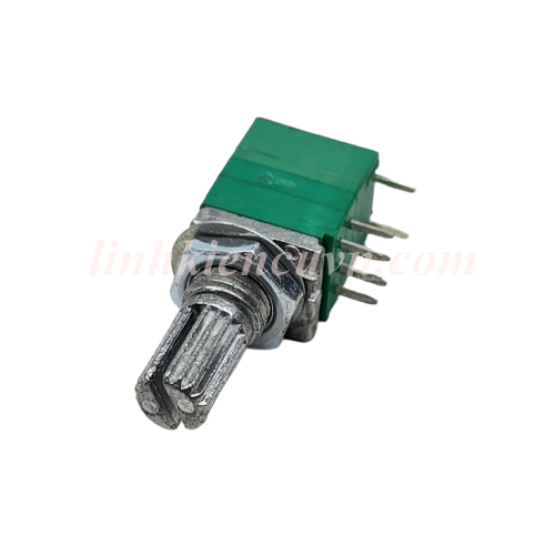 Biến trở đôi 10K RK097G có công tắc