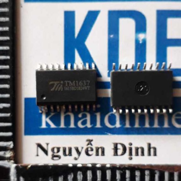 5 con tm1637 sop-20 ic ma trận phím, hiển thị led kde2066