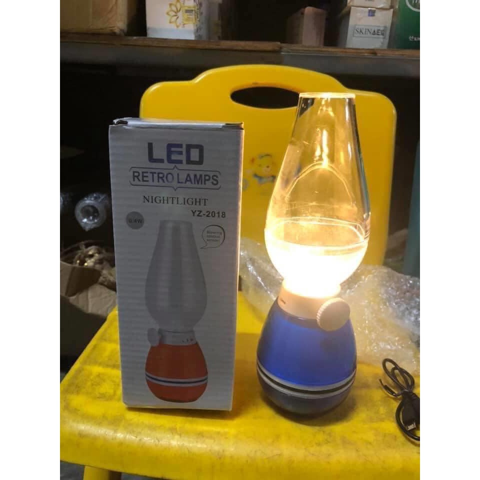 ĐÈN THỜ LED CẢM ỨNG THẦN KÌ, THỔI ĐỂ BẬT, TẮT
