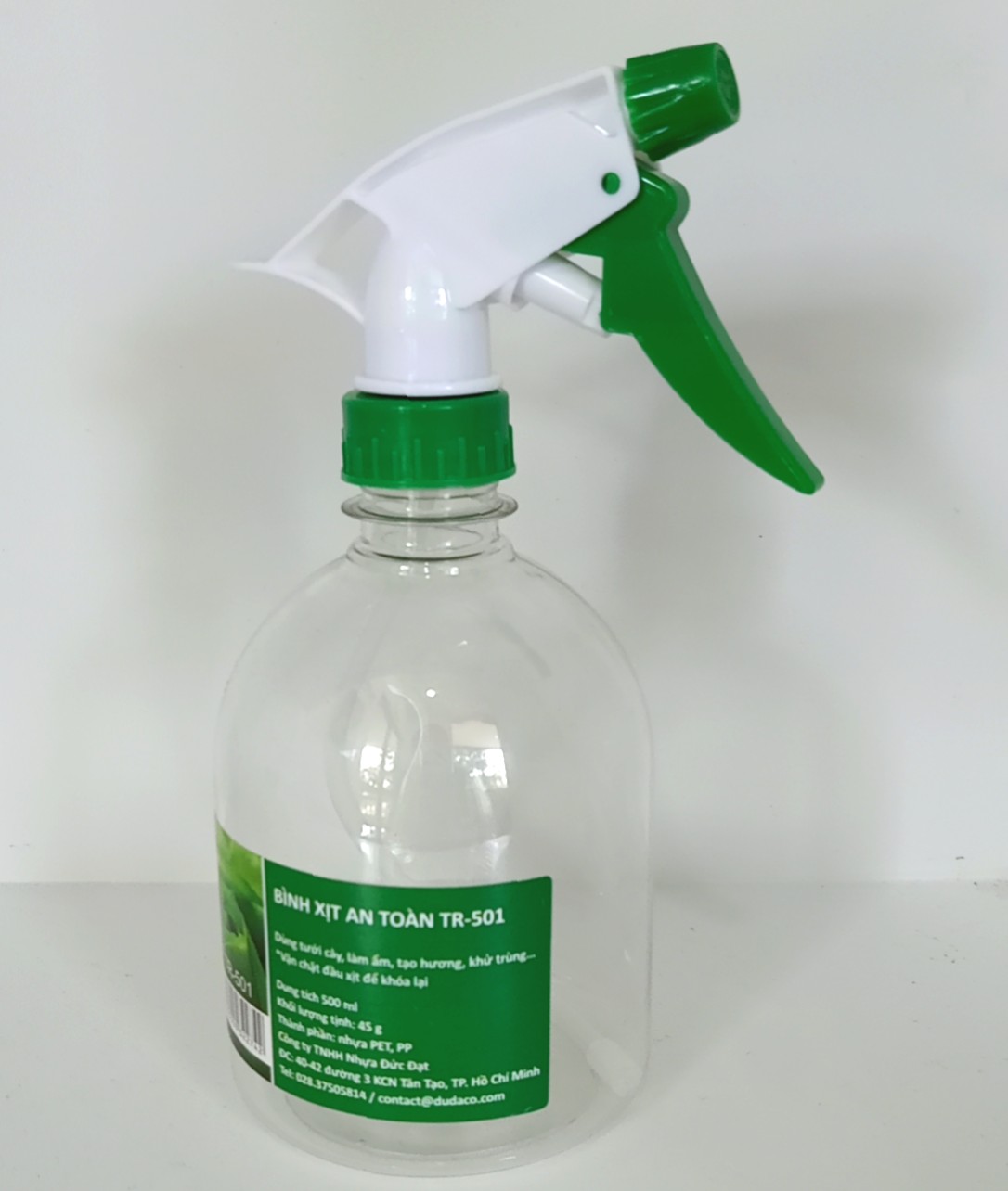 Bình Xịt Khử Khuẩn Dudaco 500ml - Bình Xịt Tóc 501