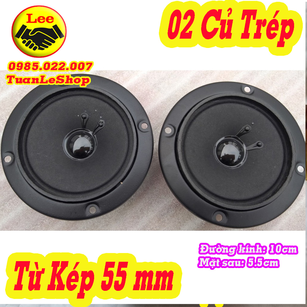 LOA TREBLE BMB 10CM TRÒN – 02 CHIẾC- LOẠI TỪ KÉP
