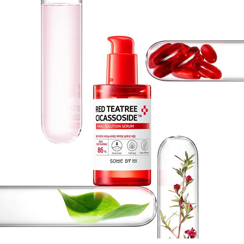 Tinh Chất Tràm Trà Đỏ Some By Mi Red Teatree Cicassoside Final Solution Serum 50ml