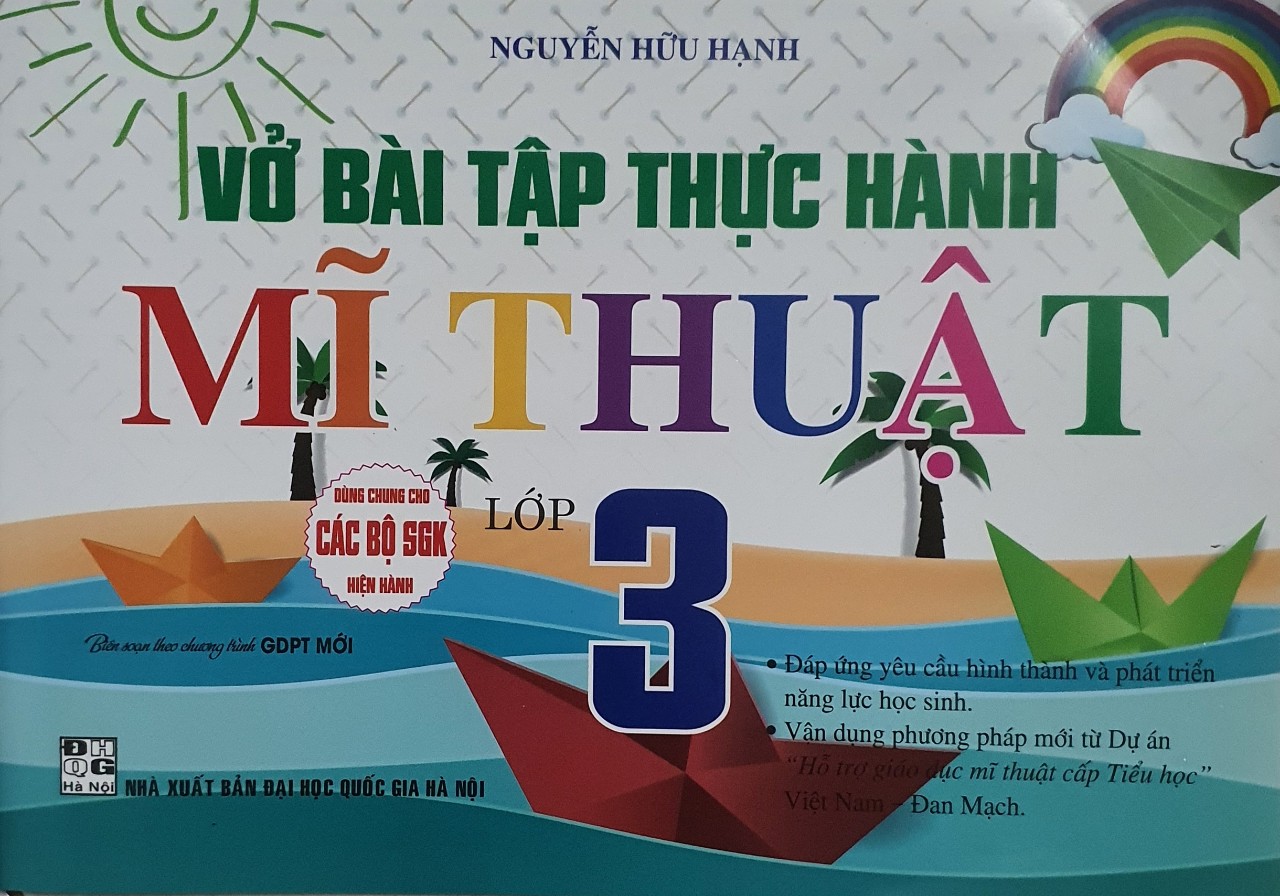 Sách - vở bài tập thực hành mĩ thuật lớp 3