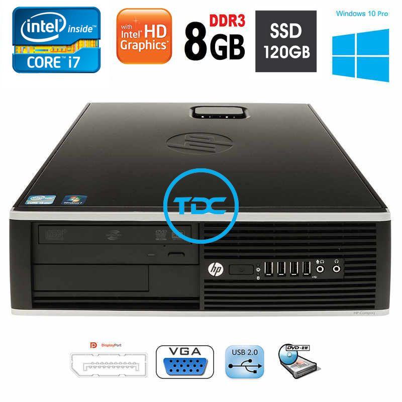 Thùng cpu hp 8200 core i5 2400/ ram 4gb/ hdd 250gb + windows 10 - hàng nhập khẩu.