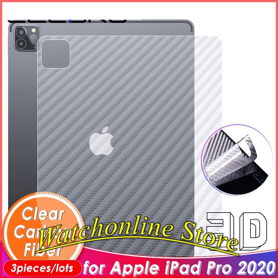 Miếng dán carbon 3d mặt lưng dành cho ipad pro 11(2020)/ipad pro 12.9(2018)/ ipad pro 12.9(2018)/ ipad pro 12.9(2020)