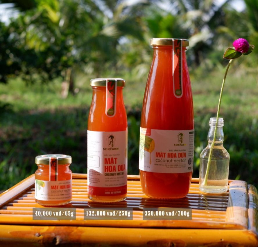 Mật Hoa Dừa Sokfarm 700gr