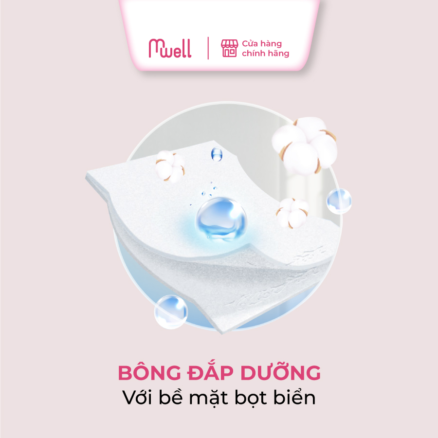 Bông Tẩy Trang Silcot Đắp Dưỡng Miếng Đôi 40 miếng/hộp