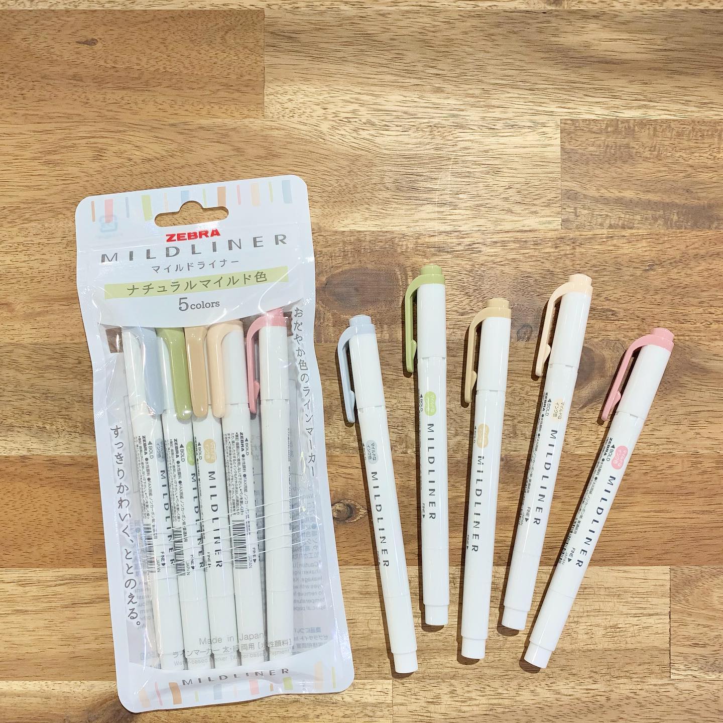 Bút đánh dấu highlight Zebra Mildliner - Màu mới 2022