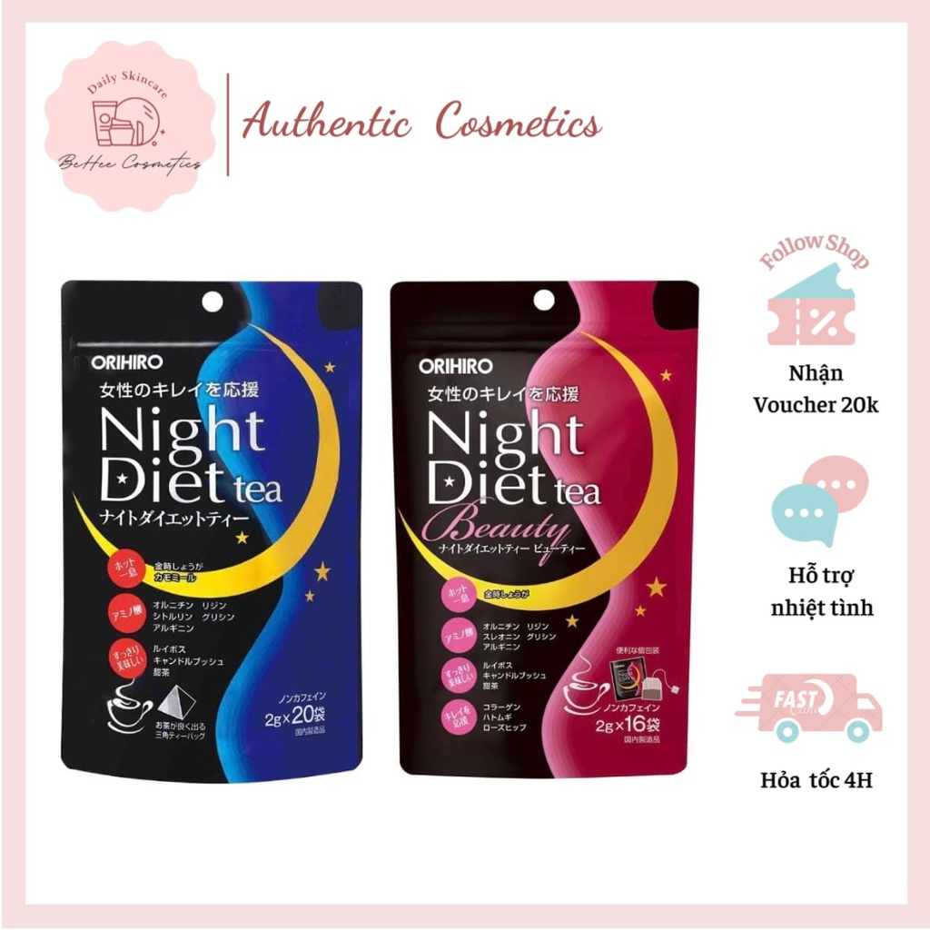 Night Diet Tea Orihiro Japan