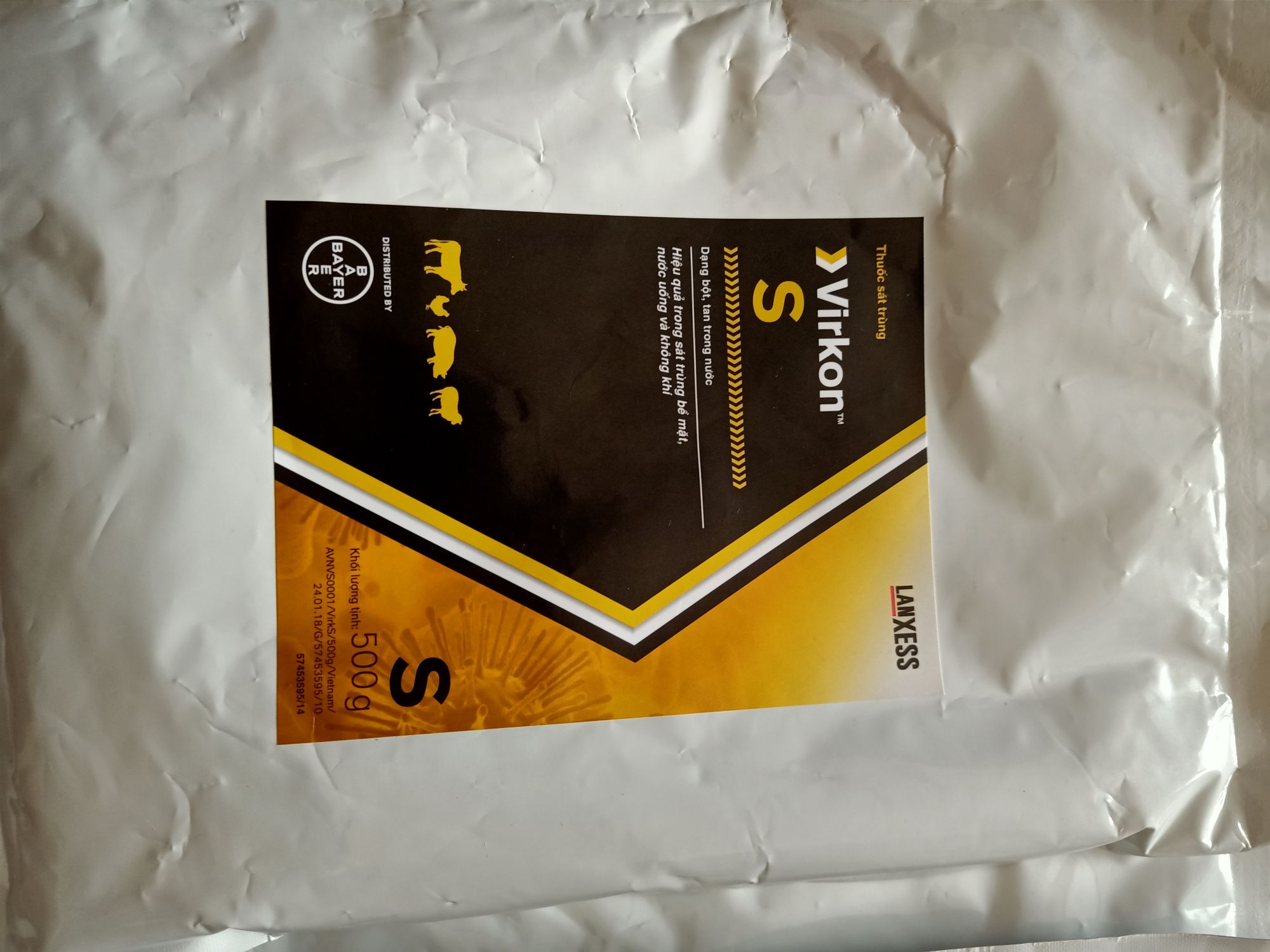 Sát trùng VIRKON S Bayer 500gr