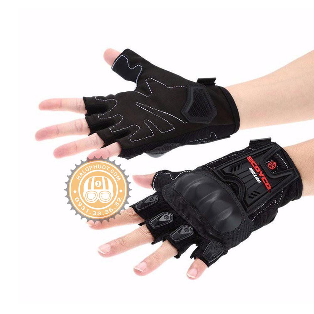Găng tay xe máy hở ngón Scoyco MC12D