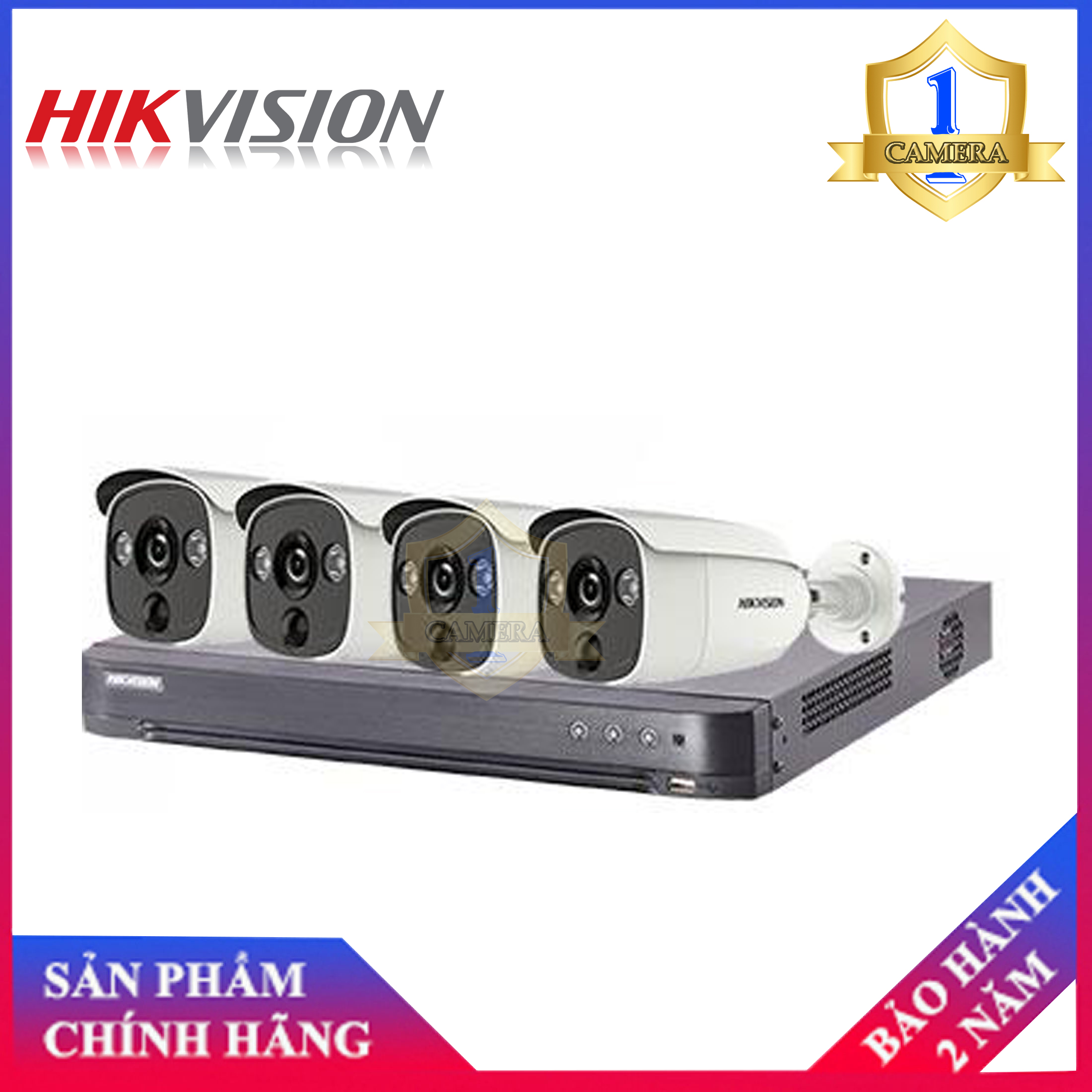 >> BÁO GIÁ ĐẦU GHI 4 KÊNH HIKVISION DS-7204HUHI-K1/UHK - CAMERA TOÀN CẦU | Shopee Lazada Sendo Tiki mới nhất 56 Trọn bộ 4 camera Hikvision DS-2CE12H0T-PIRL (5MP) + đầu ghi 4 kênh DS-7204HUHI-K1