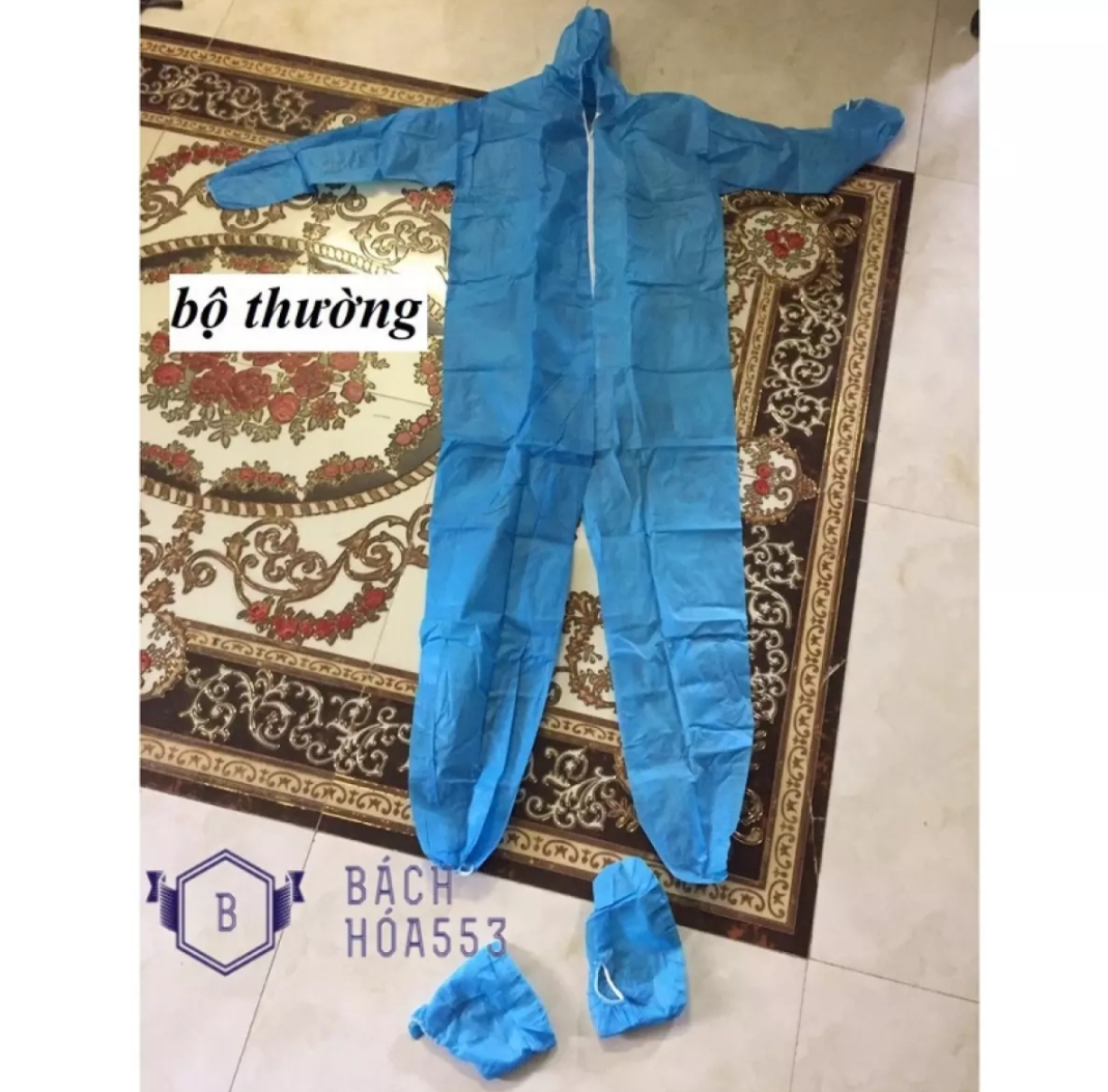 (Sét 7 Món) Bộ Đồ Phòng Chống Dịch Covid Bảo Hộ Y Tế