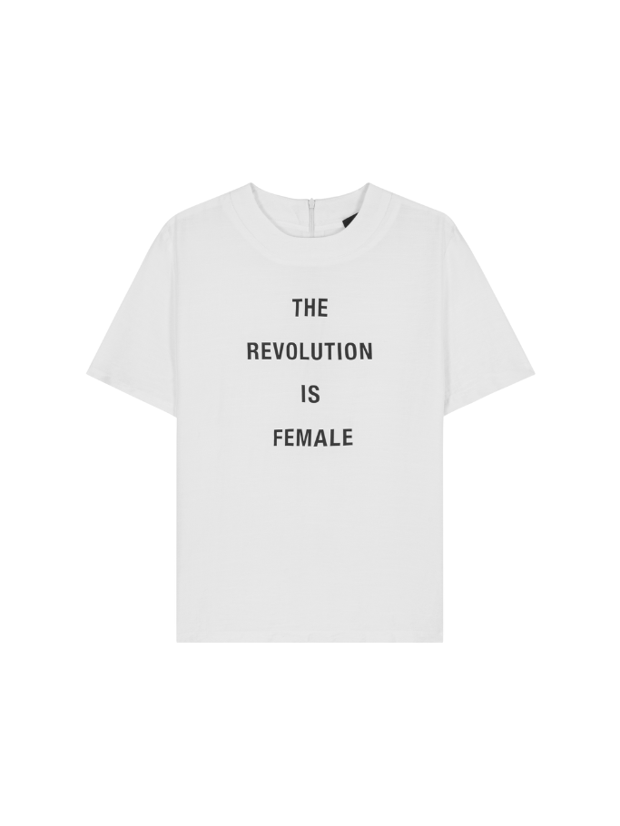 COCO SIN - Áo Lụa Trắng The Revolution