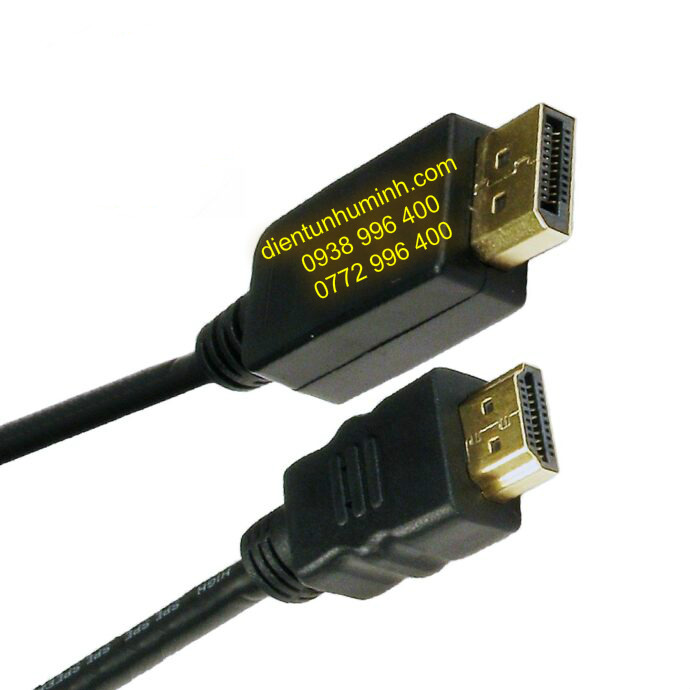 Dây Chuyển Displayport To HDMI Cable 1.8m