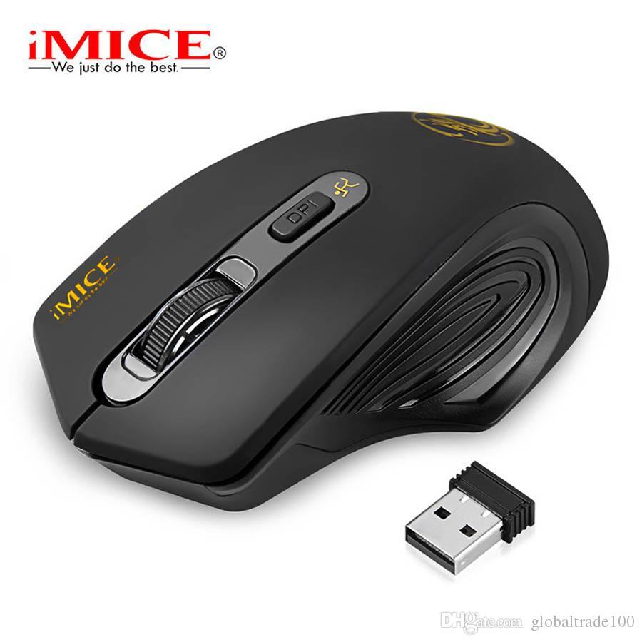 Chuột không dây chuyên Gaming  iMICE E-1800 - Độ nhạy max 2000 DPI