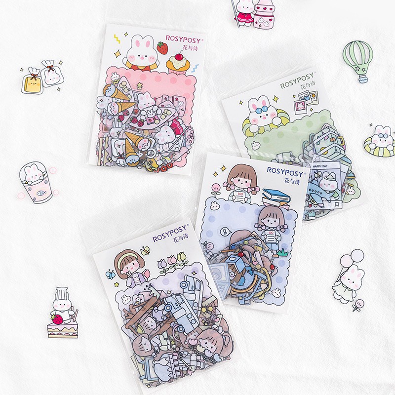 Set sticker RosyPosy hot hit - MiuSua