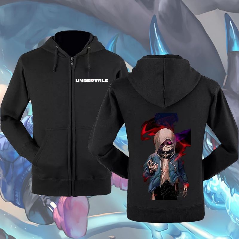Áo khoác nỉ game undertale, áo khoác sans cực hot | level up store