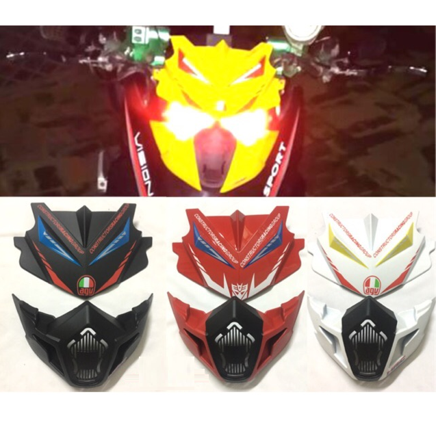 Mão sừng ex và mặt nạ winner chế xe điện xa máy