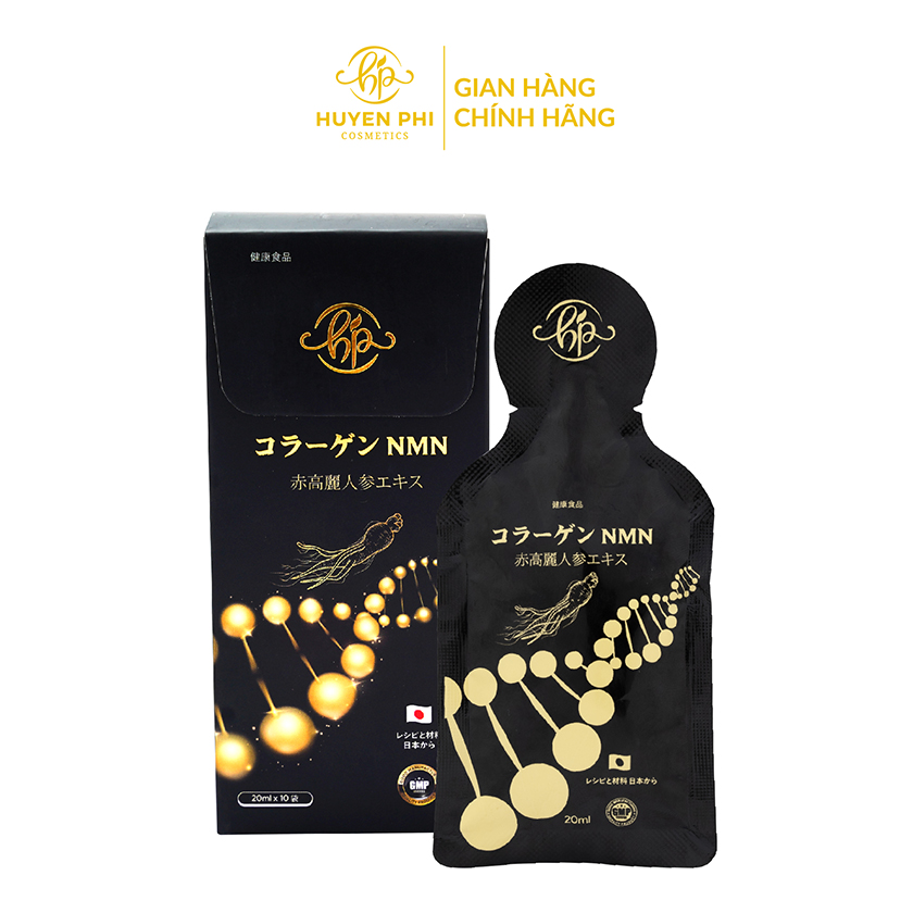 Collagen NMN Red Ginseng (Hộp 10 gói x 20ml)
