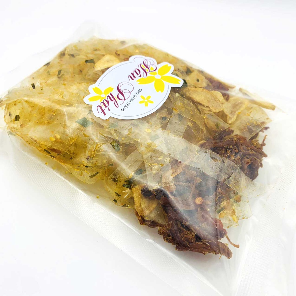 BÁNH TRÁNG SỢI HÀNH TRỘN BÒ TỎI