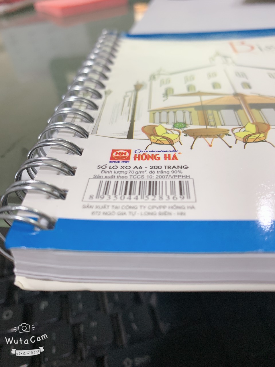[HCM]sổ lò xo A6 Hồng Hà (Bistro) 200 trang