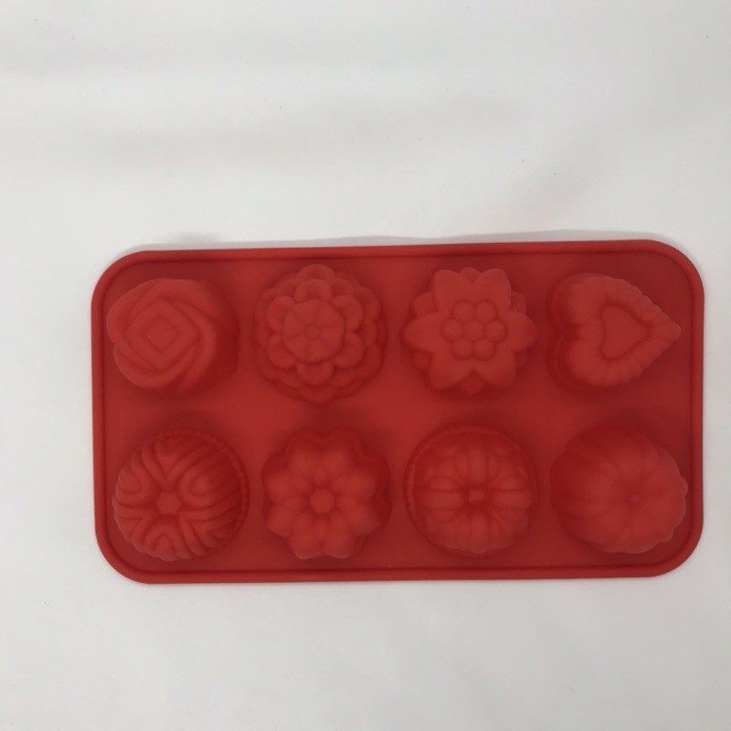 Khuôn Silicon Hoa 3d Đổ Thạch/ Socola