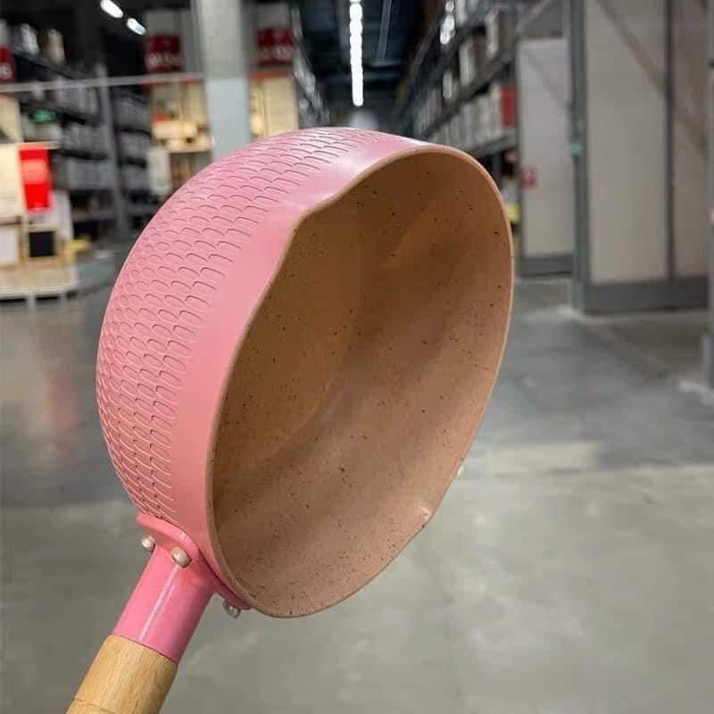 Chảo lòng sâu chống dính vân đá kích thước 18cm