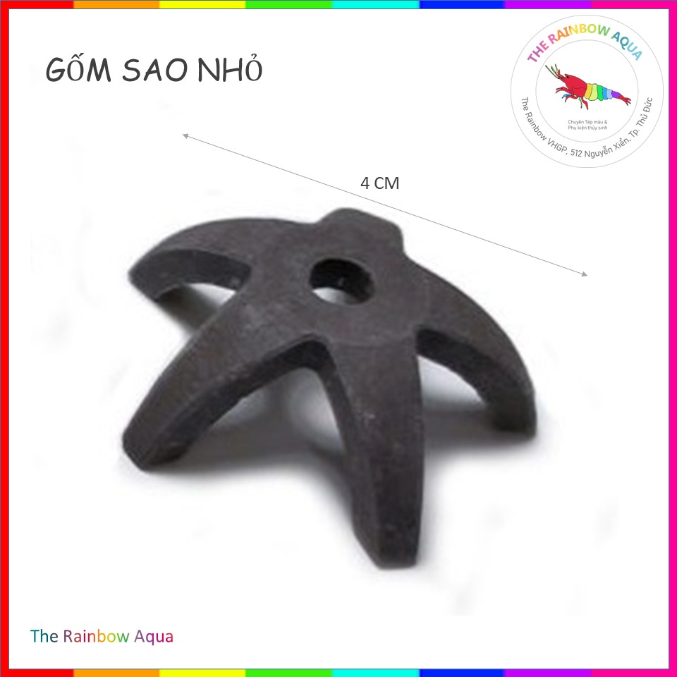 Đồ chơi Tép Cảnh, gốm trang trí hồ Tép, cá (nhiều loại)