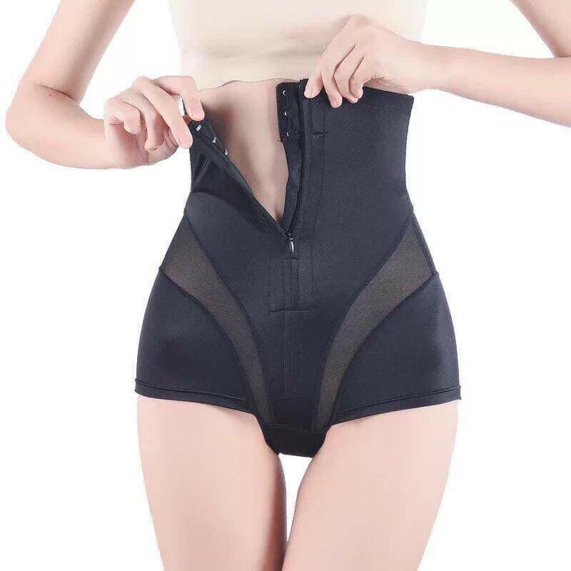 Quần gen ôm bụng có dây kéo