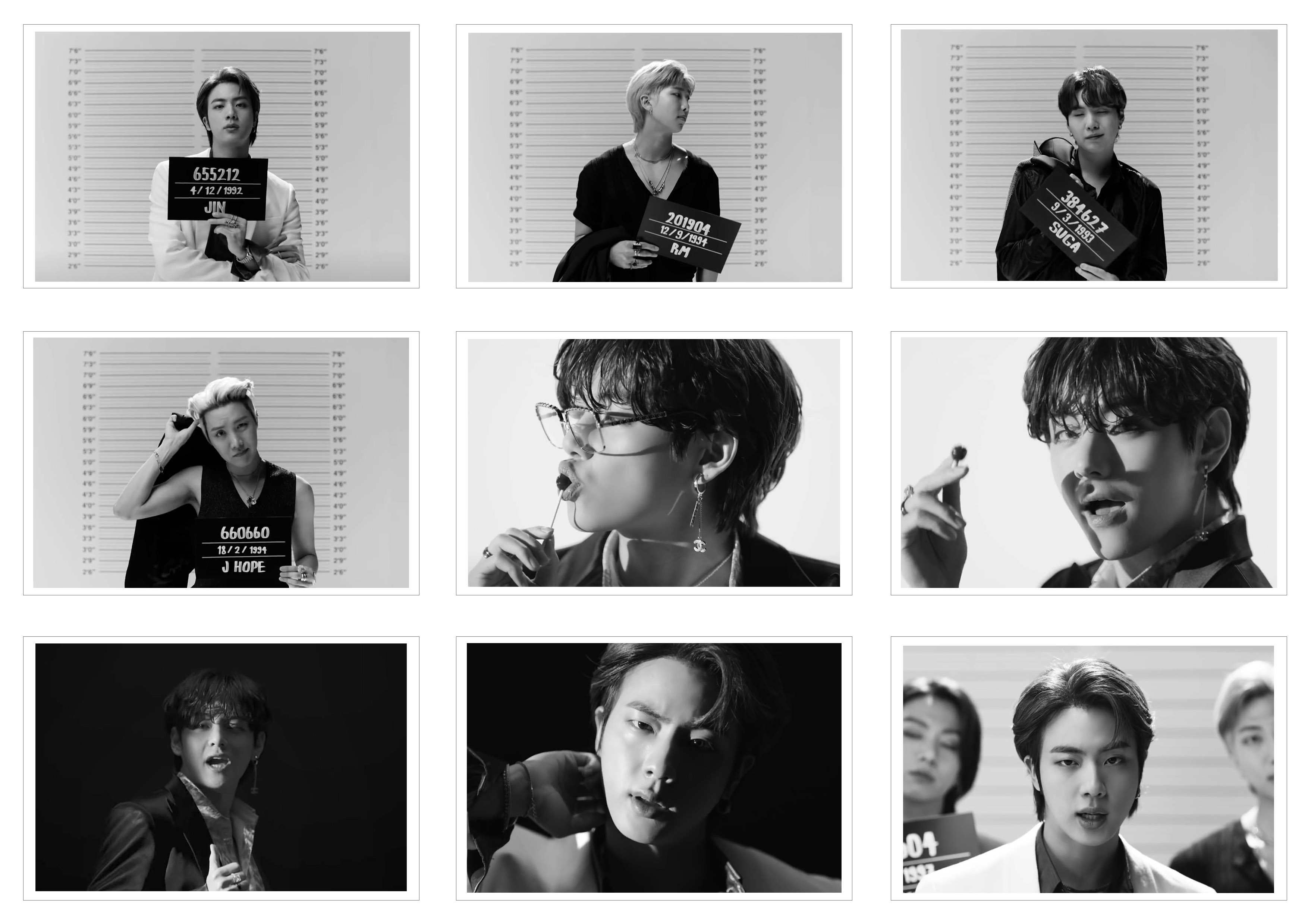 Lomo Card 63 Ảnh BTS - BUTTER