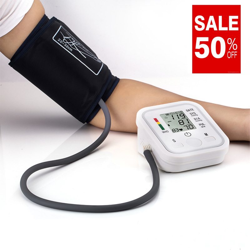 Máy đo huyết áp đo nhịp tim JZIKI, kiểm tra huyết áp hàng ngày, bác sĩ gia đình, bảo hành 2 năm cao cấp
