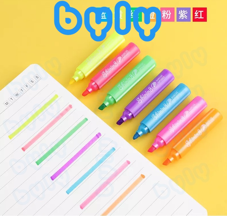 Bút dạ quang Mini Highlight Baoke  MP4905 - ByLy Store có ship hoả tốc
