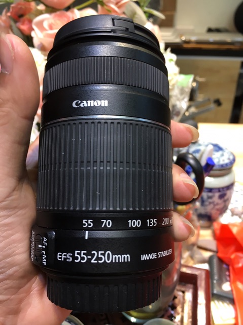 Lens tele canon 55-250mm is ii