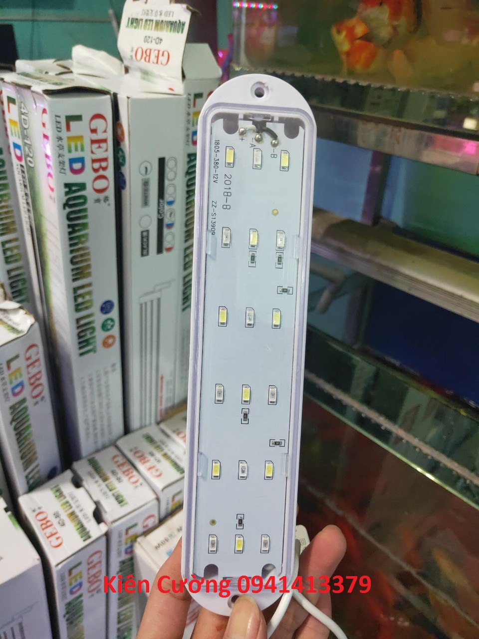Đèn led thay cho bể cá MJ-360