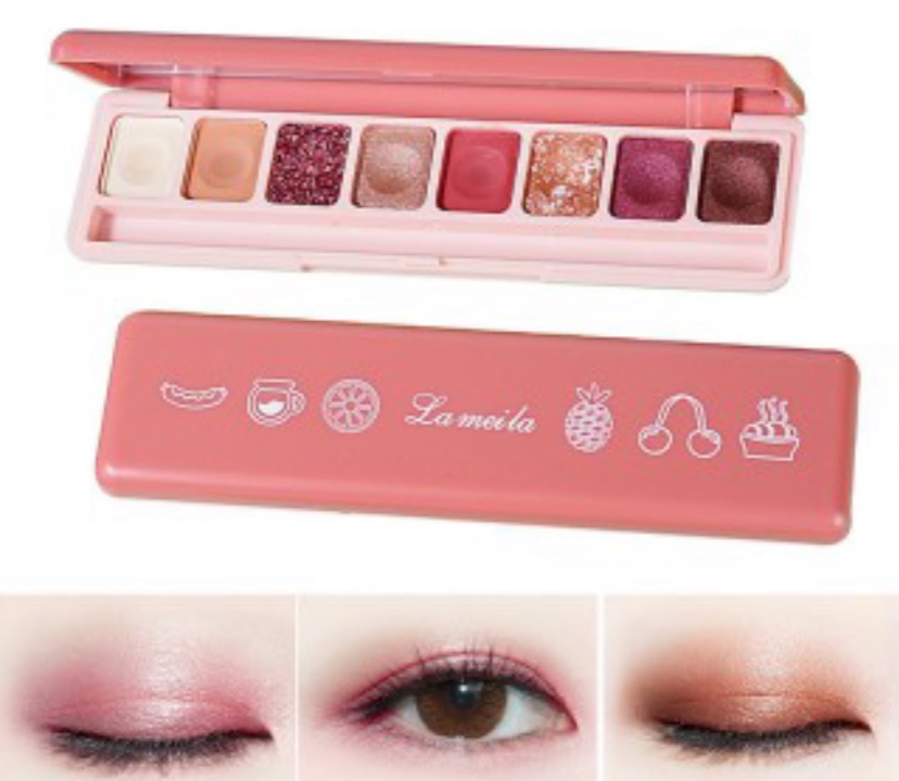 [HCM] bảng phấn mắt 8 ô lameila