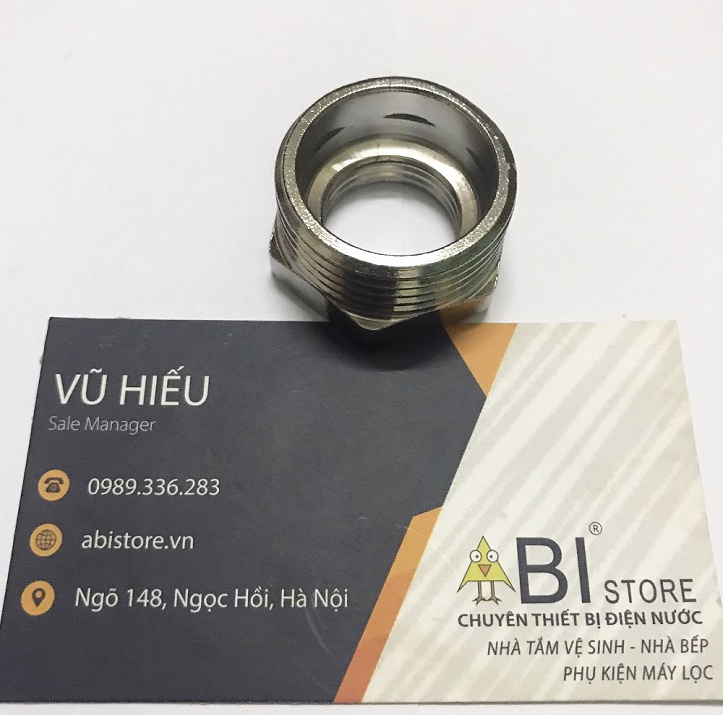 CÀ RÁ 34/21 BÓNG ( LƠ THU 25/15 CHUYỂN BẬC REN 1 1/2 ); CÀ RÁ 34/27( LƠ THU 25/20)