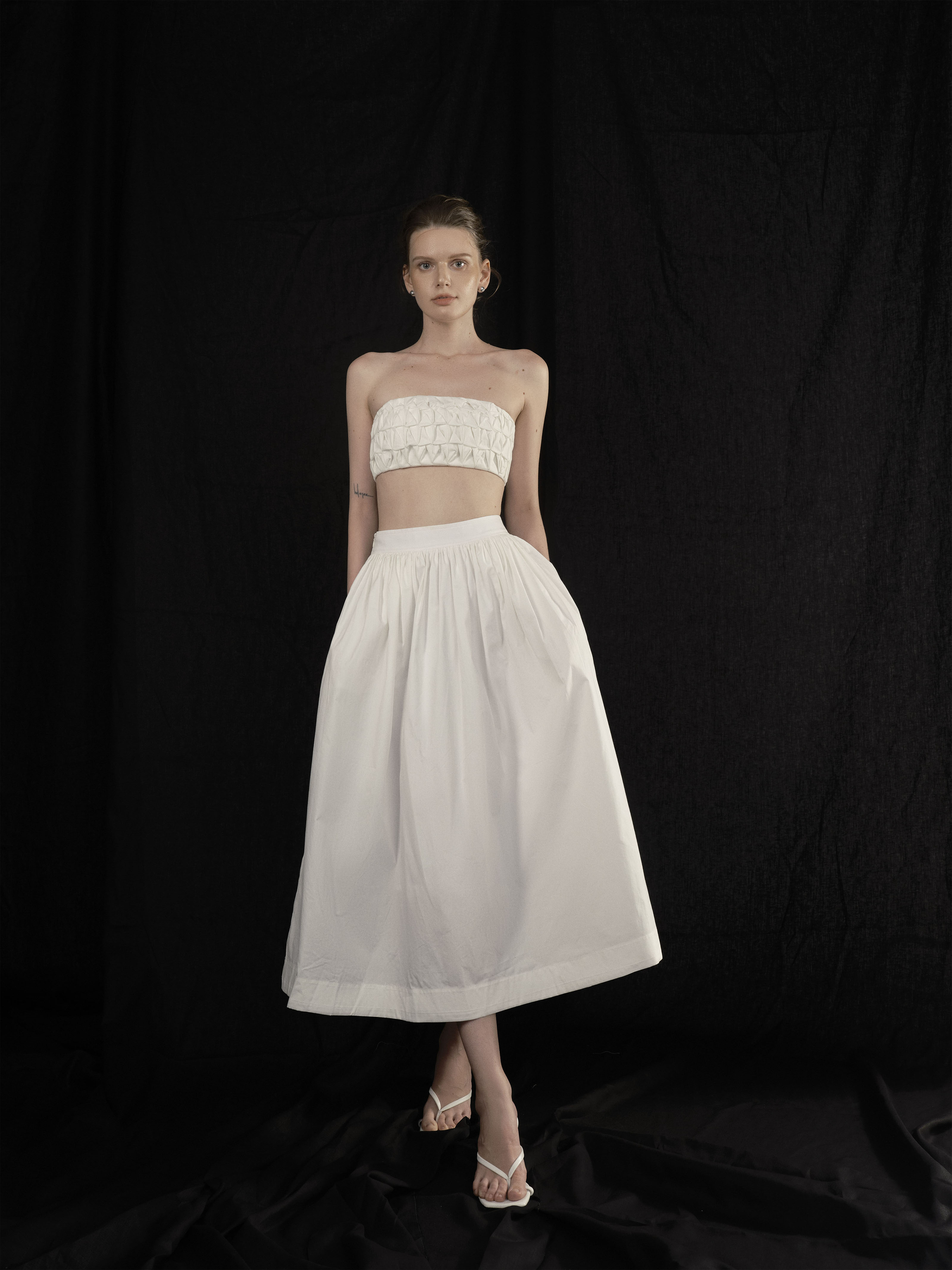 SEASON STUDIOS |Áo Smock Pristal/ chân váy