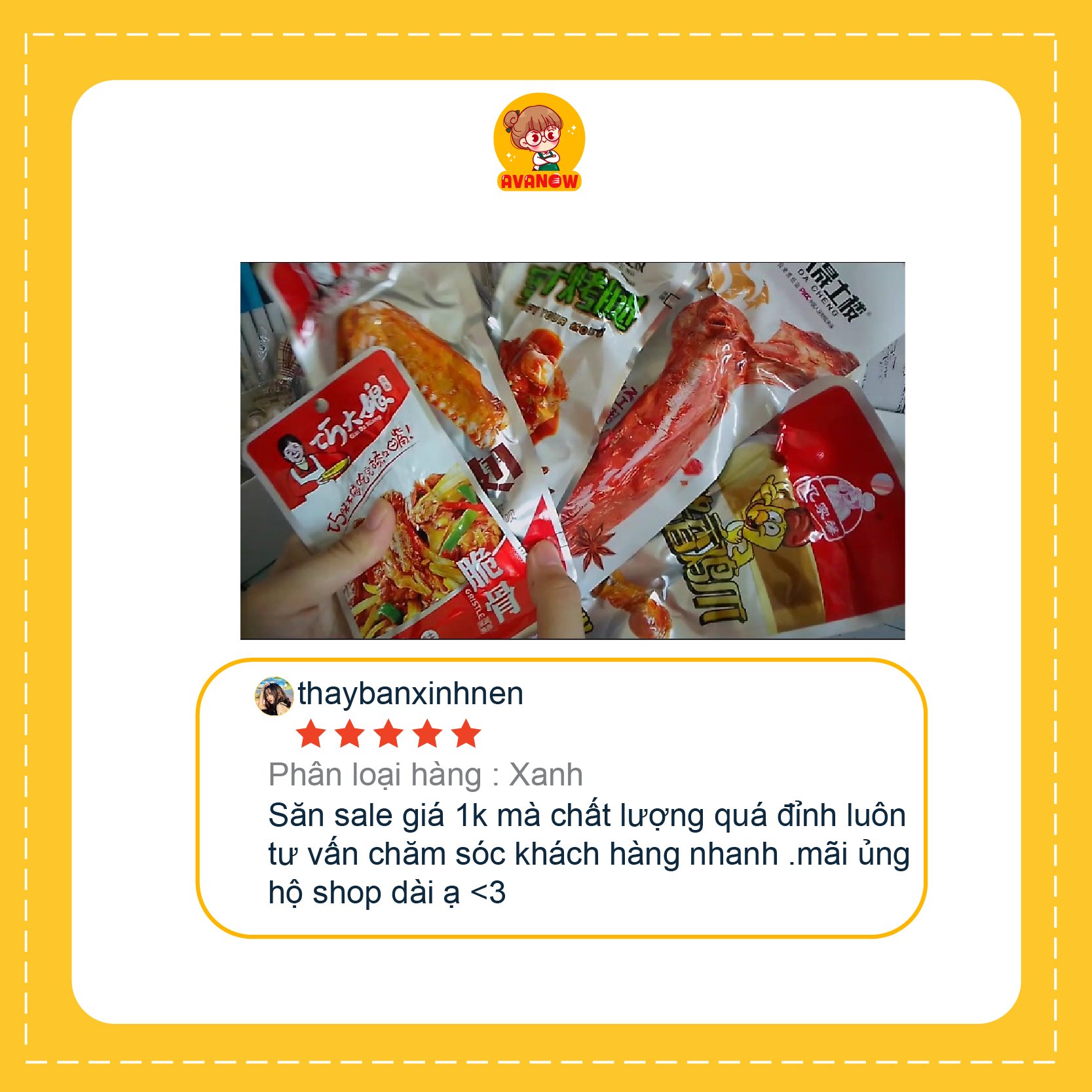 Đùi Vịt Dacheng 🍣 Avanow 🍣 gói 35g