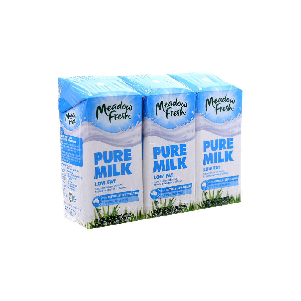 Sữa tươi ít béo Meadow Fresh thùng 24 hộp