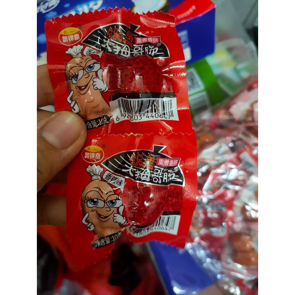 ( Tiệm ăn vặt MonTy) Combo 500g Xúc xích bi mini siêu ngon