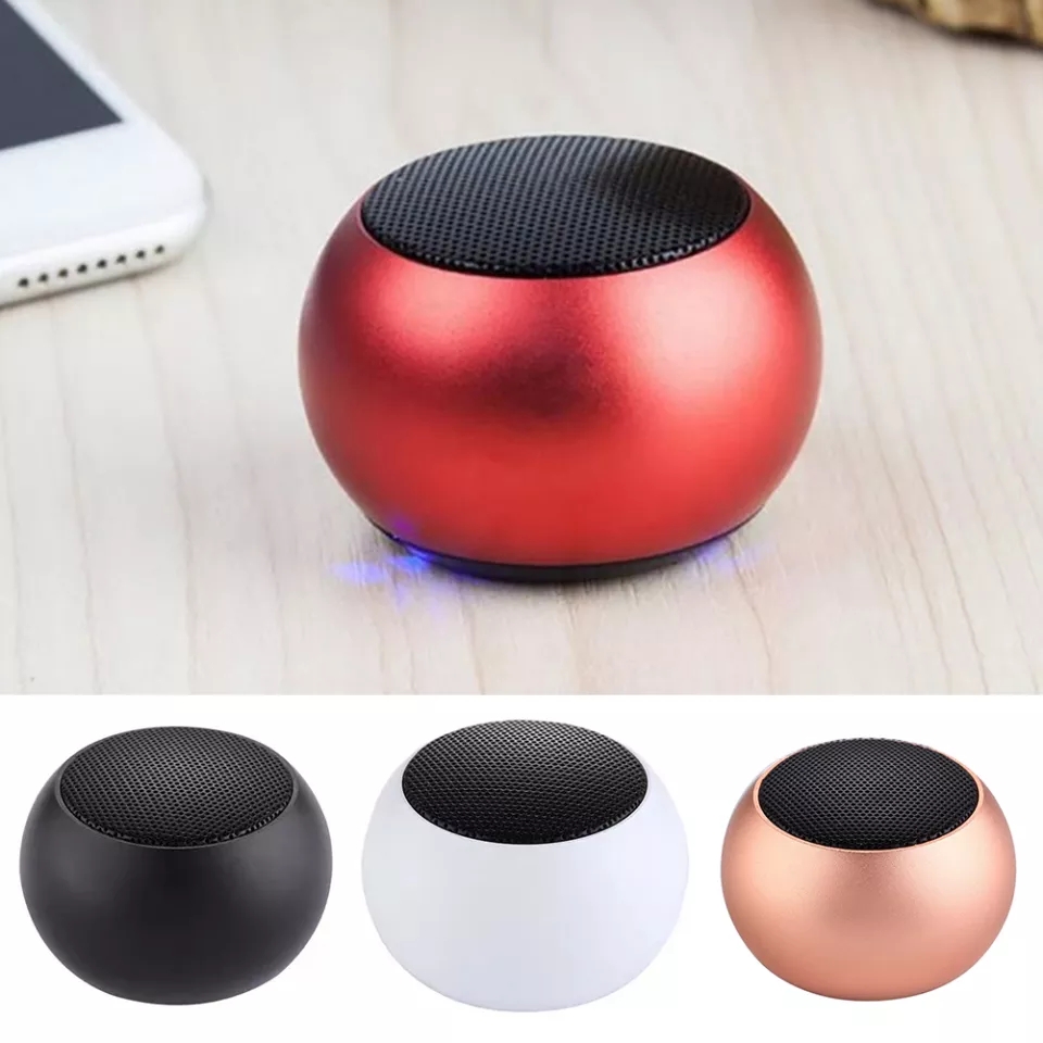 Loa Bluetooth Mini M3 Vỏ Kim Loại Siêu nhẹ --Loa thông minh - loa di động - loa bàn - loa cầm tay- loa du lịch