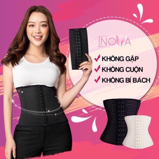 Đai Nịt Bụng Thon Gọn Vòng 2 Tặng Kèm Thước Dây