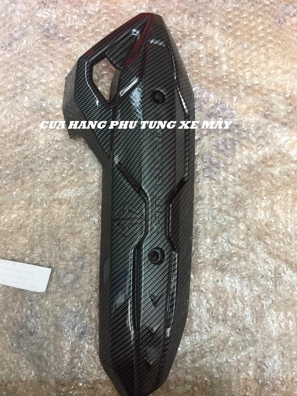 Ốp pô gắn xe Air Blade 2016 - 2019 cacbon